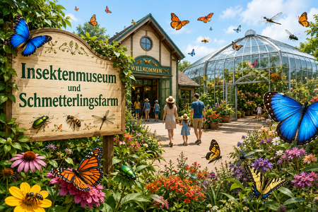Insektenmuseum und Schmetterlingsfarm