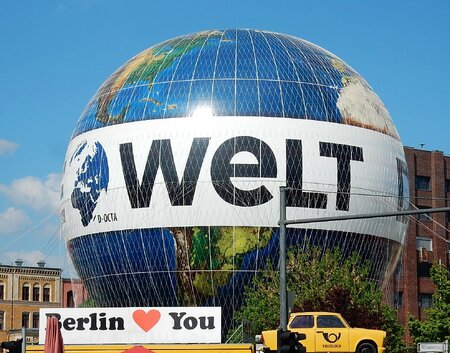Air Service Berlin - Weltballon